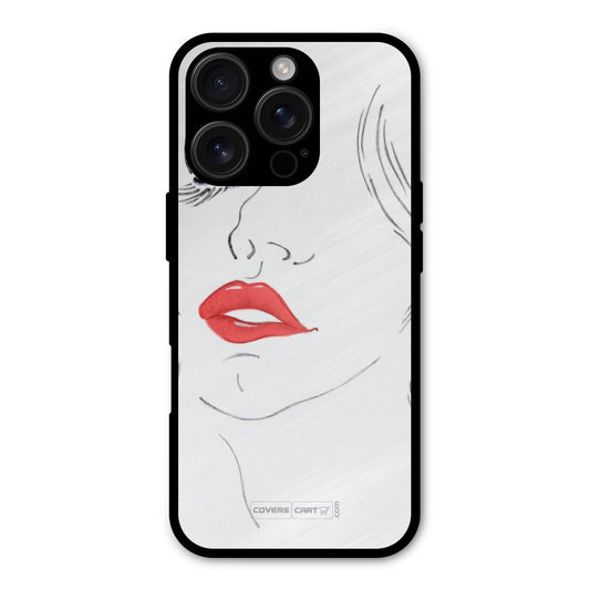 Classy Girl Shockproof Hybrid Protection (Metal + TPU) Back Case Cover