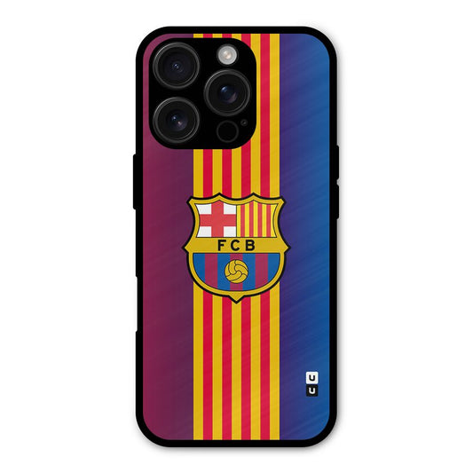 Club Barcelona Shockproof Hybrid Protection (Metal + TPU) Back Case Cover