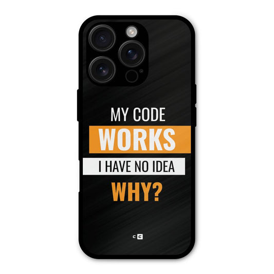 Coders Thought Shockproof Hybrid Protection (Metal + TPU) Back Case Cover