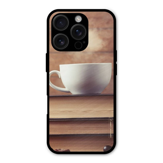 Coffee And Bookworm Shockproof Hybrid Protection (Metal + TPU) Back Case Cover