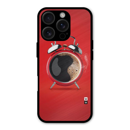 Coffee Clock Shockproof Hybrid Protection (Metal + TPU) Back Case Cover