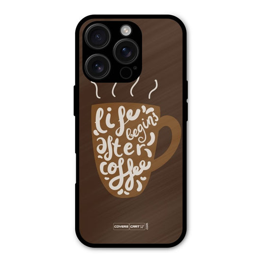 Coffee Mug Shockproof Hybrid Protection (Metal + TPU) Back Case Cover