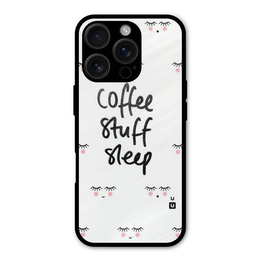 Coffee Stuff Sleep Shockproof Hybrid Protection (Metal + TPU) Back Case Cover
