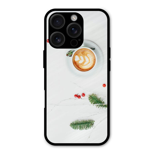 Coffee and Leafs Shockproof Hybrid Protection (Metal + TPU) Back Case Cover