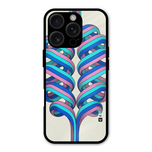 Coil Abstract Pattern Shockproof Hybrid Protection (Metal + TPU) Back Case Cover
