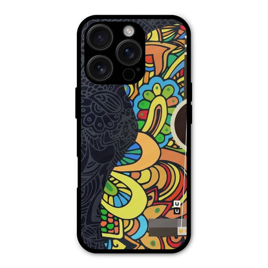 Colored Blocks Shockproof Hybrid Protection (Metal + TPU) Back Case Cover