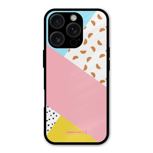 Colorful Abstract Shockproof Hybrid Protection (Metal + TPU) Back Case Cover