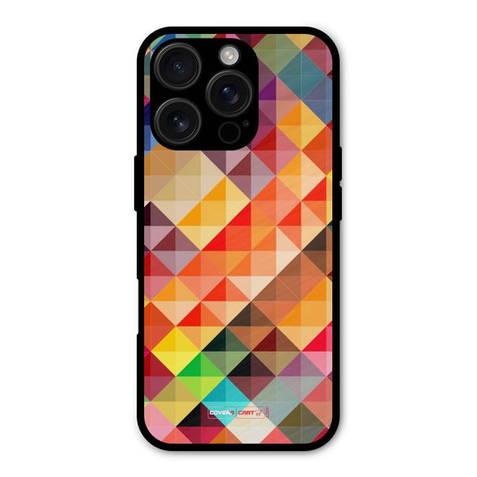 Colorful Cubes Shockproof Hybrid Protection (Metal + TPU) Back Case Cover
