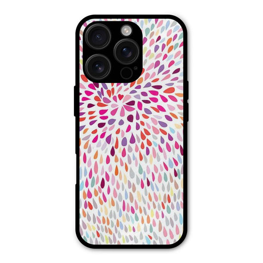 Colorful Decorative Pattern Shockproof Hybrid Protection (Metal + TPU) Back Case Cover