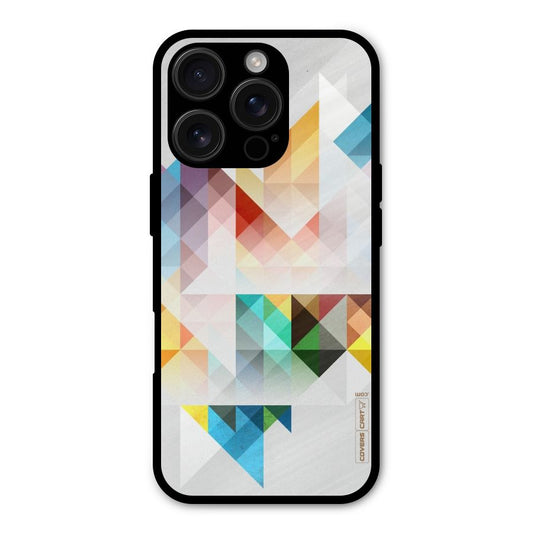Colorful Geometric Art Shockproof Hybrid Protection (Metal + TPU) Back Case Cover