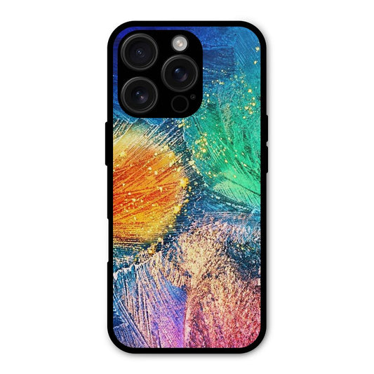 Colorful Leafs Vibrant Shockproof Hybrid Protection (Metal + TPU) Back Case Cover