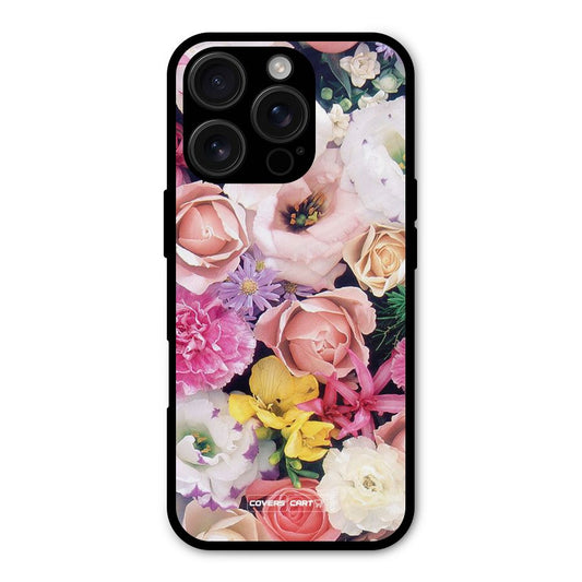 Colorful Roses Shockproof Hybrid Protection (Metal + TPU) Back Case Cover
