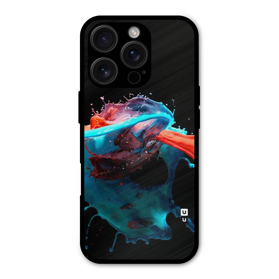 Colour War Shockproof Hybrid Protection (Metal + TPU) Back Case Cover