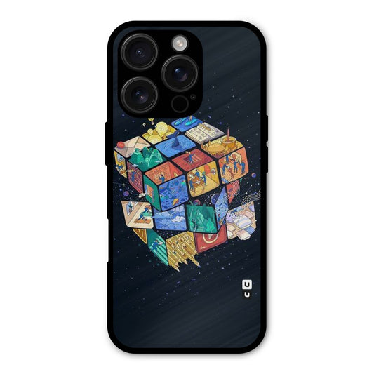 Coloured Rubic Shockproof Hybrid Protection (Metal + TPU) Back Case Cover