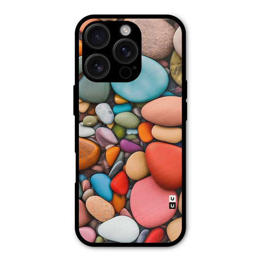 Colourful Stones Shockproof Hybrid Protection (Metal + TPU) Back Case Cover