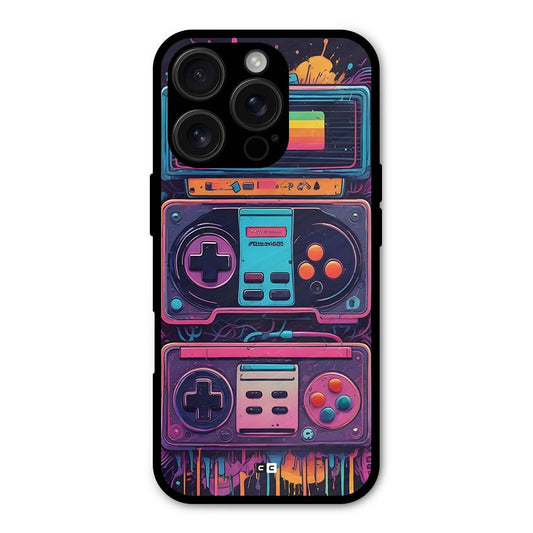 Comic Gaming Console Shockproof Hybrid Protection (Metal + TPU) Back Case Cover