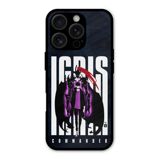 Commander Igris Shockproof Hybrid Protection (Metal + TPU) Back Case Cover