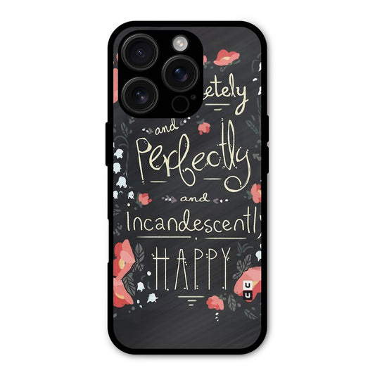 Completely Happy Shockproof Hybrid Protection (Metal + TPU) Back Case Cover