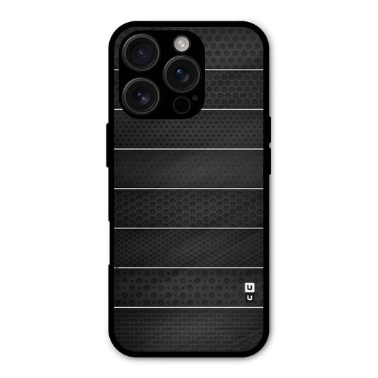 Concrete Stripes Shockproof Hybrid Protection (Metal + TPU) Back Case Cover