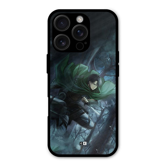 Cool Captain Levi Shockproof Hybrid Protection (Metal + TPU) Back Case Cover
