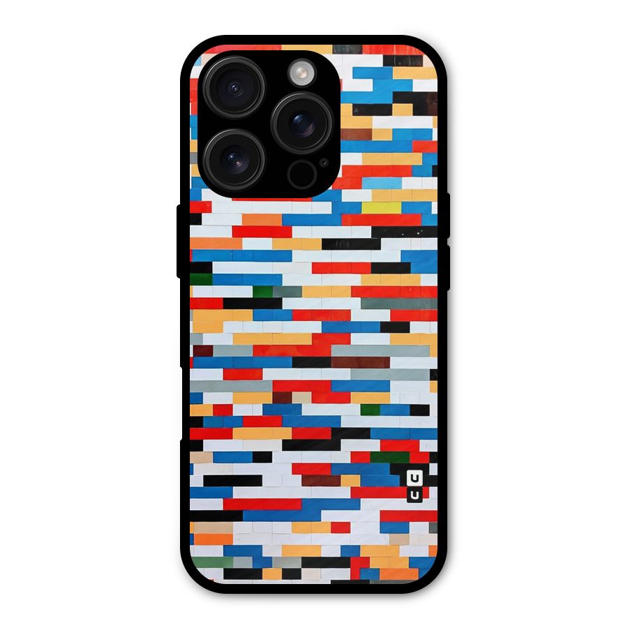 Cool Colors Collage Pattern Art Shockproof Hybrid Protection (Metal + TPU) Back Case Cover
