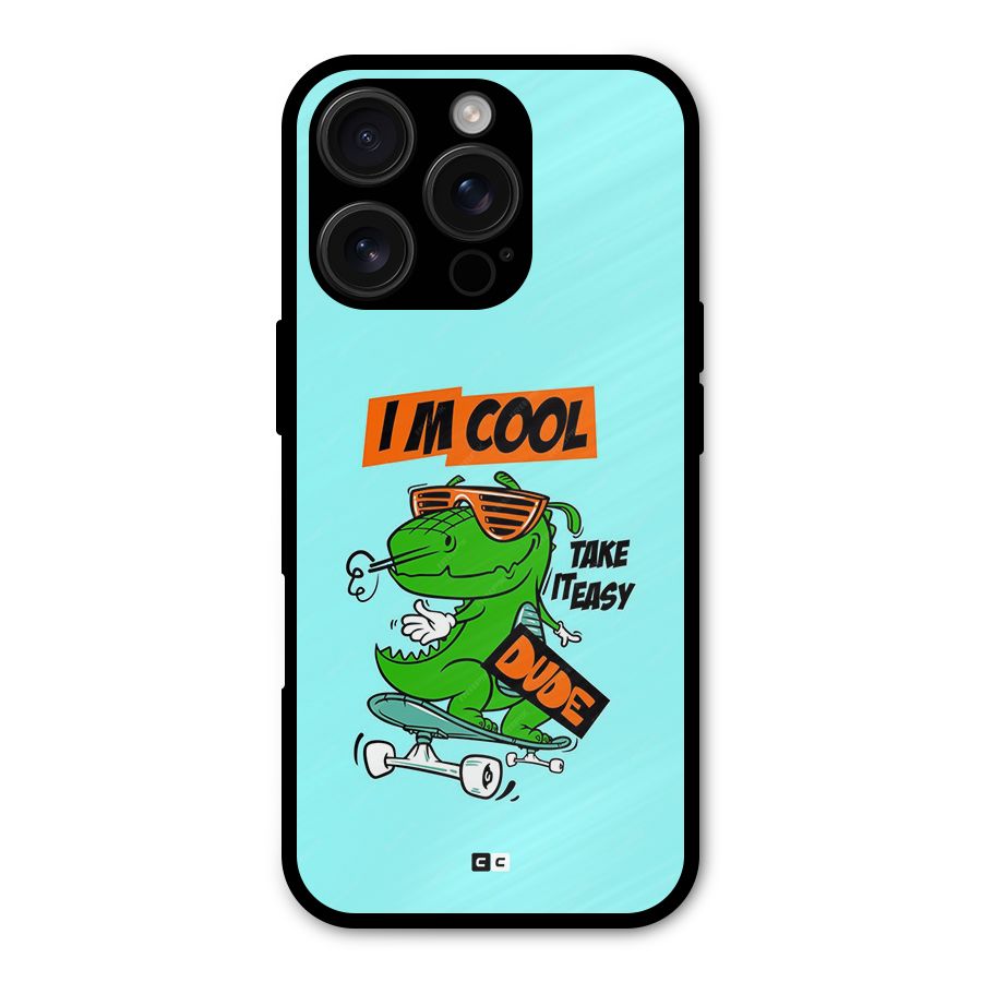 Cool Dude Shockproof Hybrid Protection (Metal + TPU) Back Case Cover
