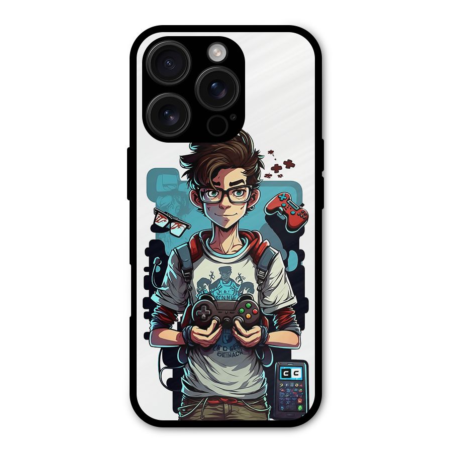 Cool Gamer Guy Shockproof Hybrid Protection (Metal + TPU) Back Case Cover