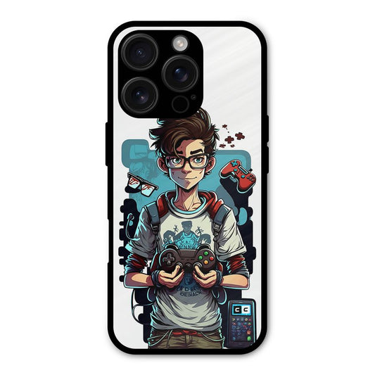 Cool Gamer Guy Shockproof Hybrid Protection (Metal + TPU) Back Case Cover