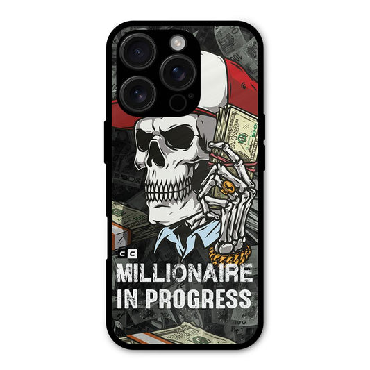 Cool Skull Millionaire In Progress Shockproof Hybrid Protection (Metal + TPU) Back Case Cover