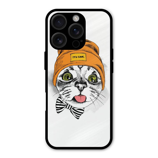 Cool cat Shockproof Hybrid Protection (Metal + TPU) Back Case Cover