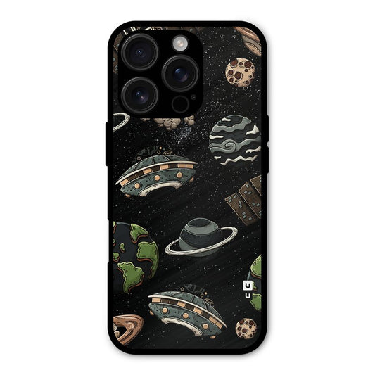 Cosmos Night Sky Anime Pattern Shockproof Hybrid Protection (Metal + TPU) Back Case Cover
