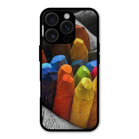 Crayons Beautiful Shockproof Hybrid Protection (Metal + TPU) Back Case Cover