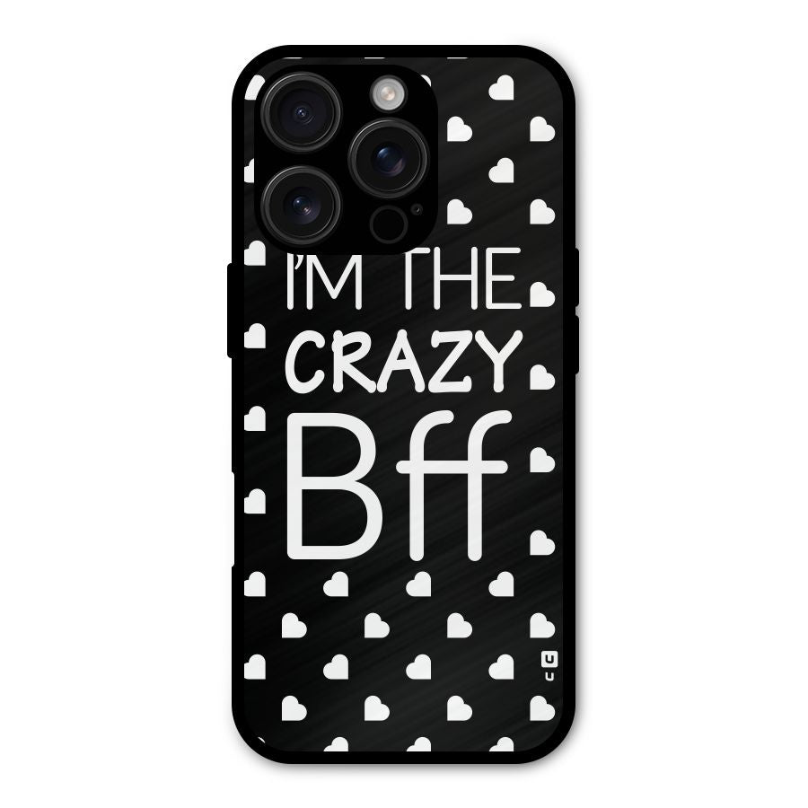 Crazy Bff Shockproof Hybrid Protection (Metal + TPU) Back Case Cover