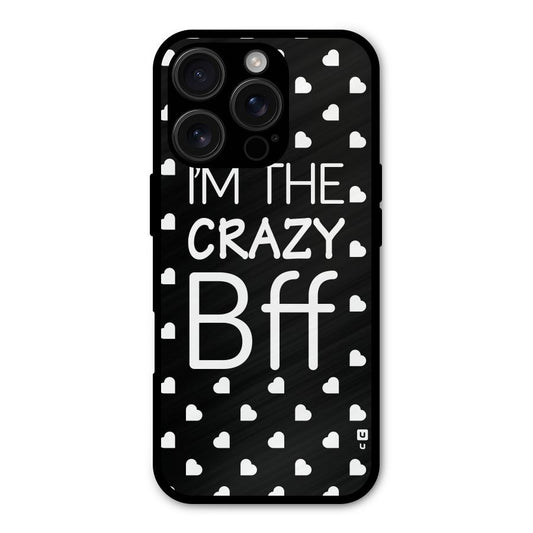 Crazy Bff Shockproof Hybrid Protection (Metal + TPU) Back Case Cover
