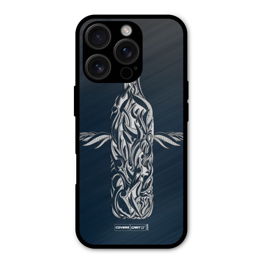Creative Bottle Shockproof Hybrid Protection (Metal + TPU) Back Case Cover