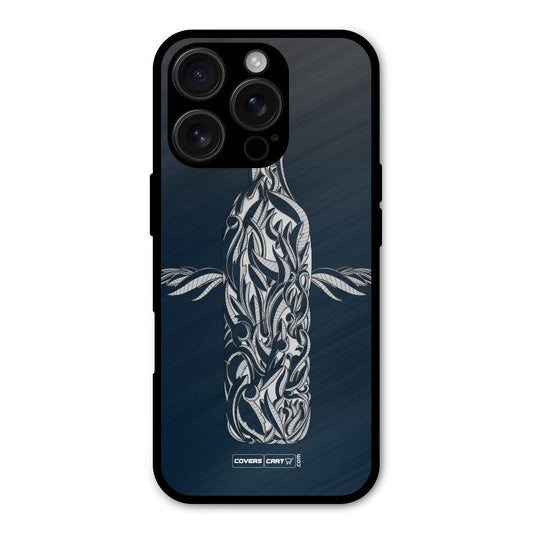 Creative Bottle Shockproof Hybrid Protection (Metal + TPU) Back Case Cover