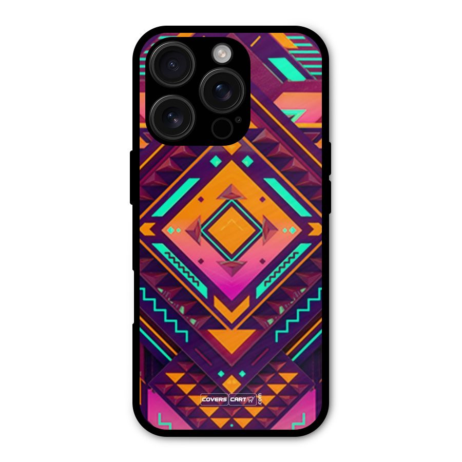 Creative Rhombus Shockproof Hybrid Protection (Metal + TPU) Back Case Cover