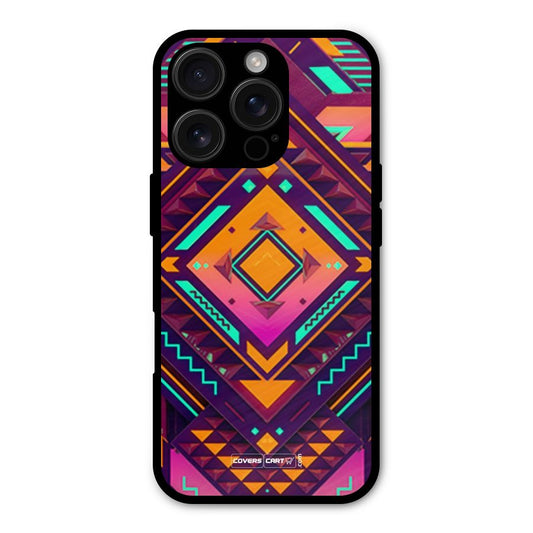 Creative Rhombus Shockproof Hybrid Protection (Metal + TPU) Back Case Cover