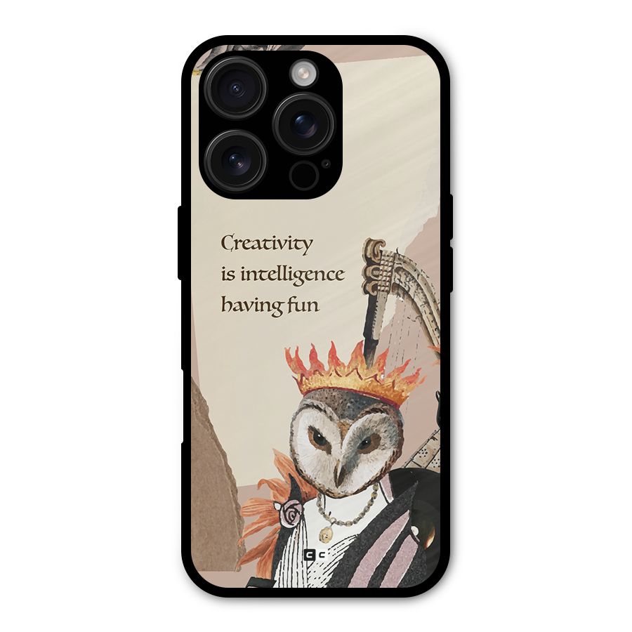 Creativity Intelligence Shockproof Hybrid Protection (Metal + TPU) Back Case Cover