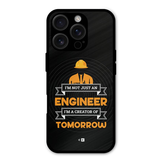 Creator Of Tomorrow Shockproof Hybrid Protection (Metal + TPU) Back Case Cover