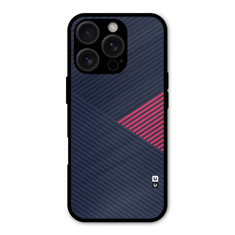 Criscros Stripes Shockproof Hybrid Protection (Metal + TPU) Back Case Cover