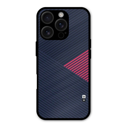 Criscros Stripes Shockproof Hybrid Protection (Metal + TPU) Back Case Cover