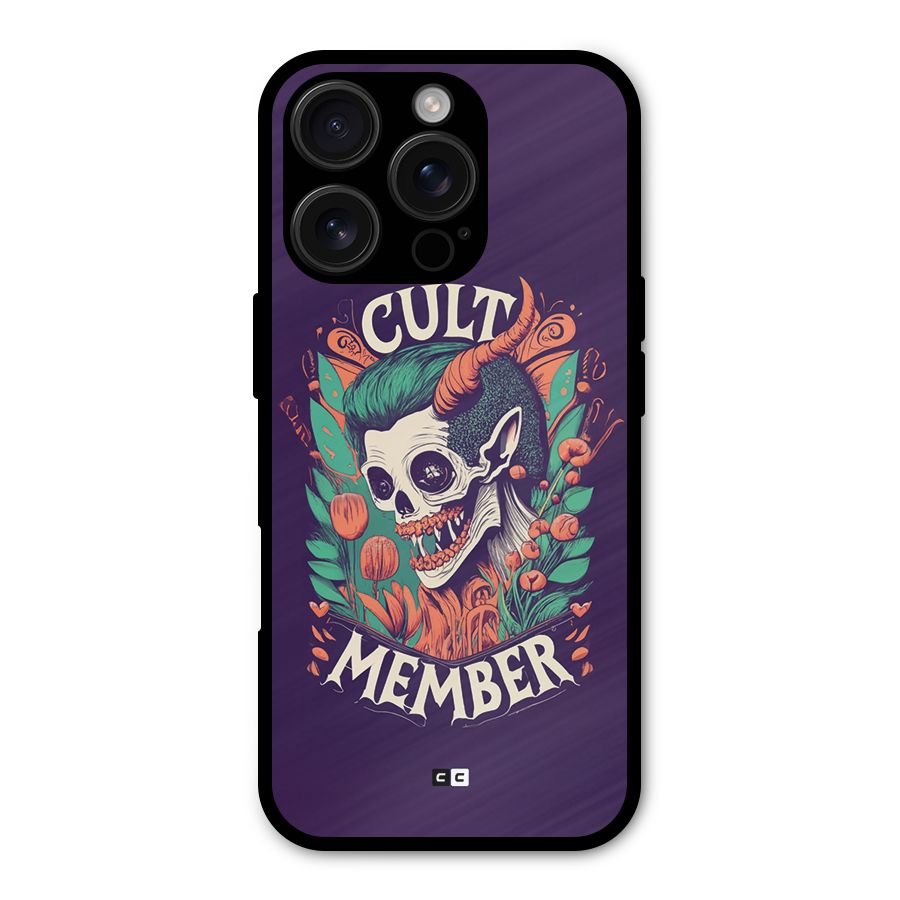 Cult Member Shockproof Hybrid Protection (Metal + TPU) Back Case Cover