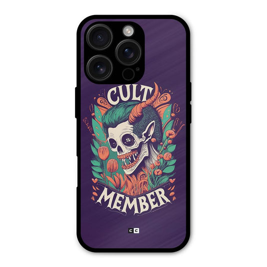 Cult Member Shockproof Hybrid Protection (Metal + TPU) Back Case Cover