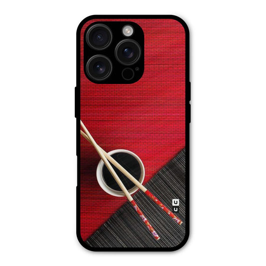 Cup Chopsticks Shockproof Hybrid Protection (Metal + TPU) Back Case Cover