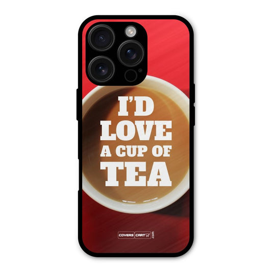Cup of Tea Shockproof Hybrid Protection (Metal + TPU) Back Case Cover