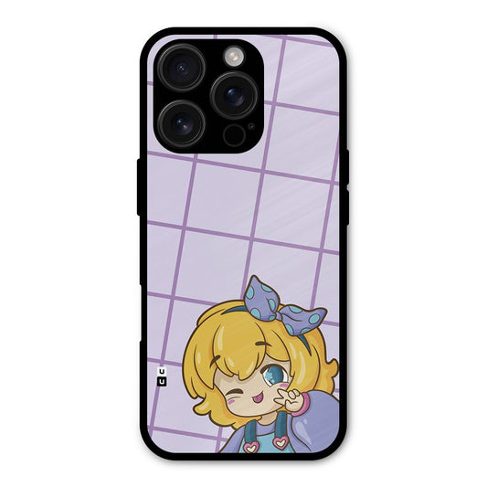 Cute Anime Illustration Shockproof Hybrid Protection (Metal + TPU) Back Case Cover