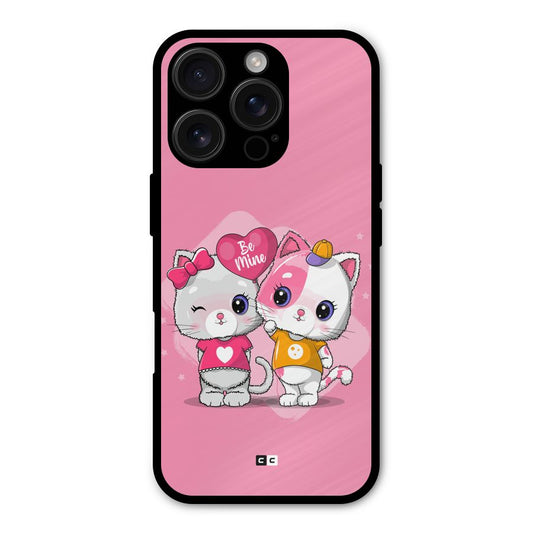 Cute Be Mine Shockproof Hybrid Protection (Metal + TPU) Back Case Cover