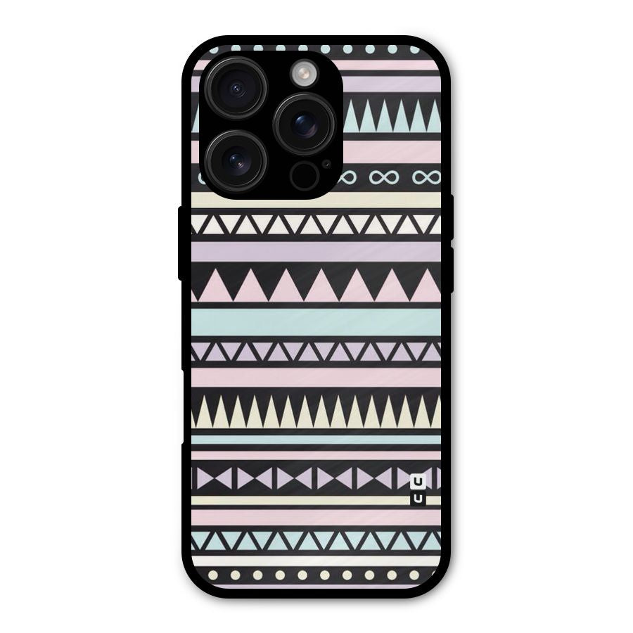 Cute Chev Pattern Shockproof Hybrid Protection (Metal + TPU) Back Case Cover