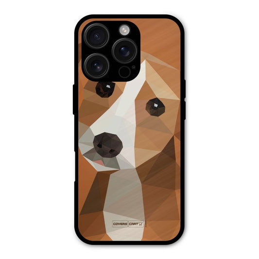 Cute Dog Shockproof Hybrid Protection (Metal + TPU) Back Case Cover